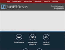 Tablet Screenshot of fleitmanlaw.com